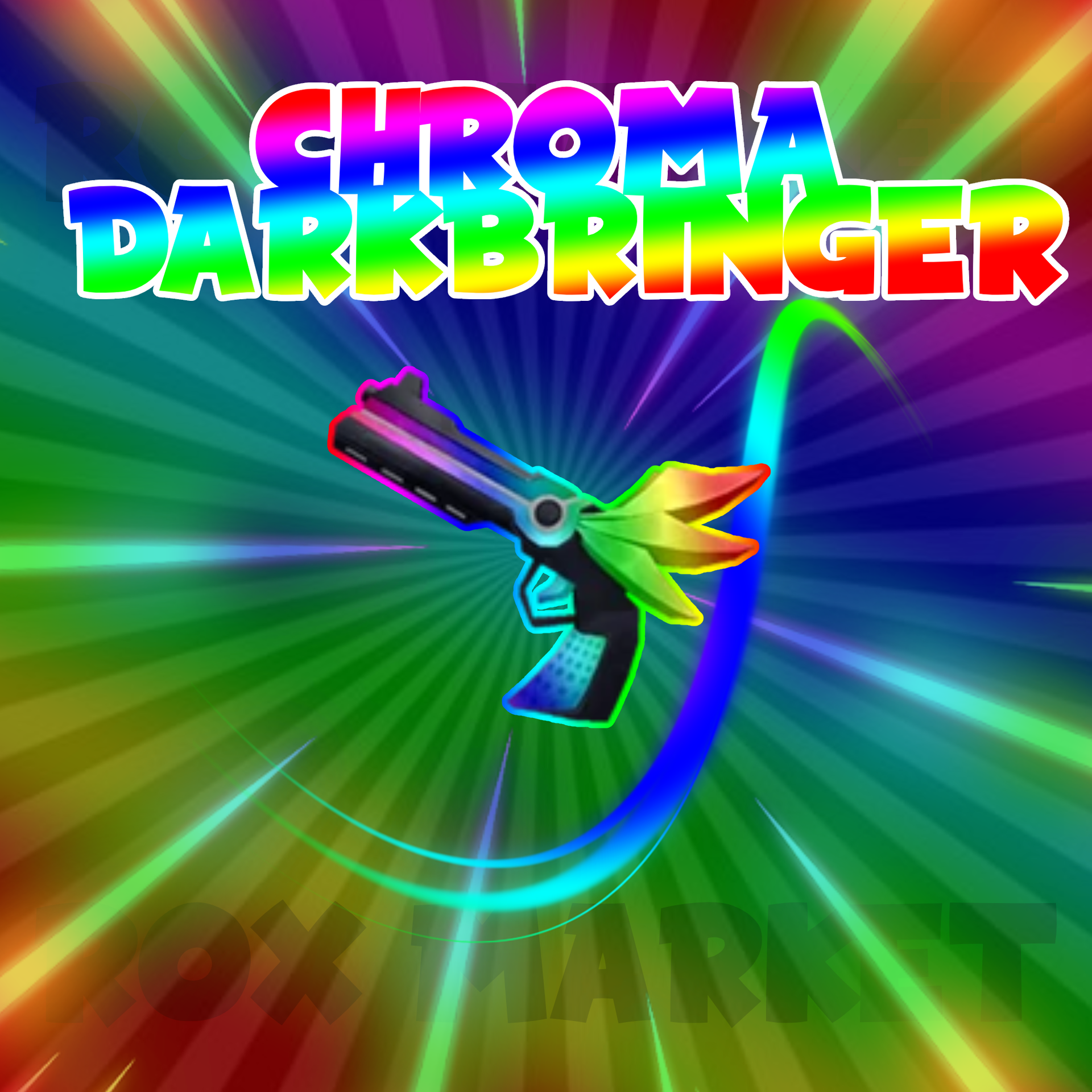 Trading chroma darkbringer mostly looking for batwing and darkbringer  togethaer as two or chroma tides and chroma luger : r/MurderMystery2